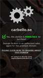 Mobile Screenshot of carbello.se