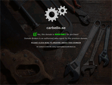 Tablet Screenshot of carbello.se